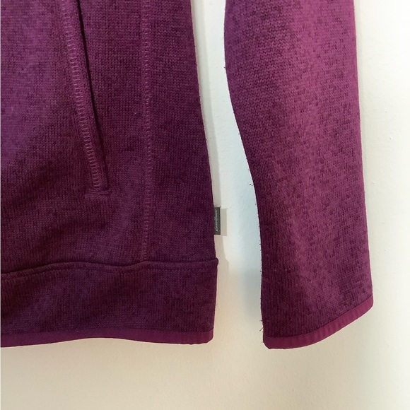 Women’s Eddie Bauer Quest Small 4 - 6 Full Zip Purple Jacket Long Sleeve Pockets - Picture 5 of 10